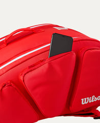 Túi Pickleball Wilson Super Tour Red