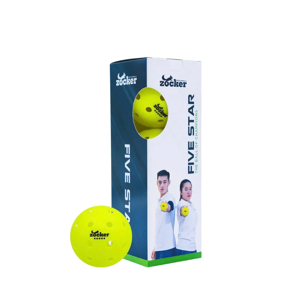 Bóng Pickleball Zocker - 40 lỗ