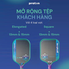 Vợt Proton Series Three Pickleball Paddle - Project Peacock